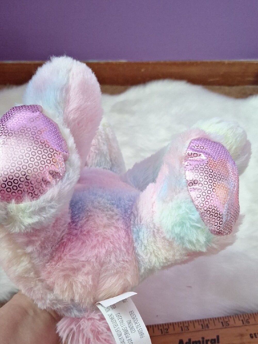 Kellytoy Pastel Rainbow Unicorn Plushie- NWT - Picture 5 of 11